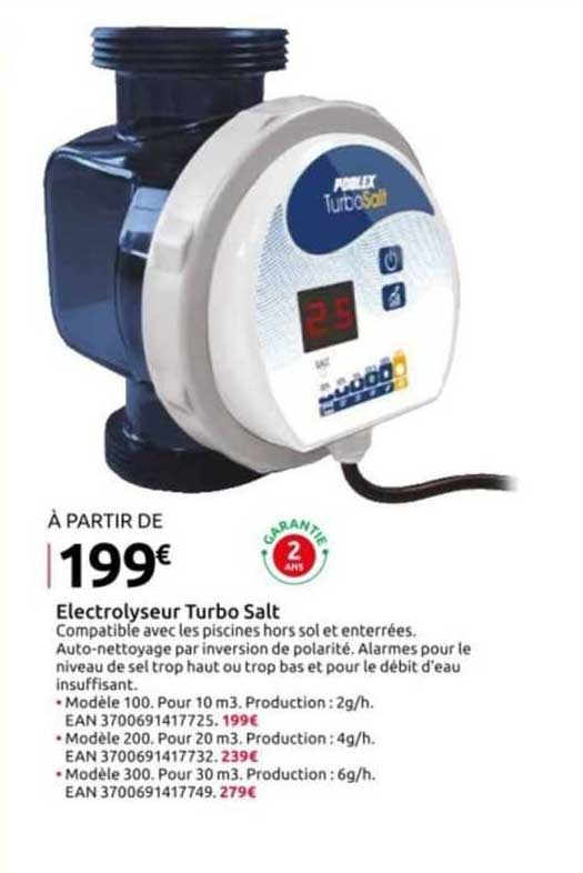 électrolyseur turbo salt