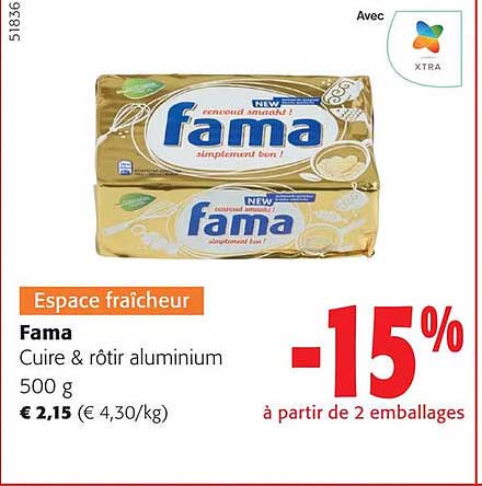 Fama Cuire & Rôtir Aluminium