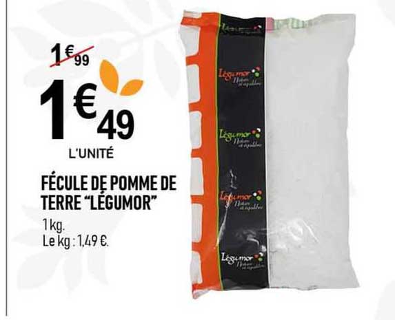 fécule de pomme de terre "légumor"