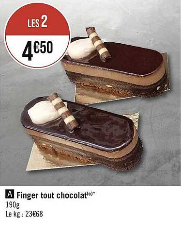 finger tout chocolat