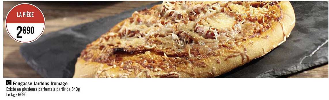 Fougasse Lardons Fromage
