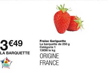 fraise gariguette