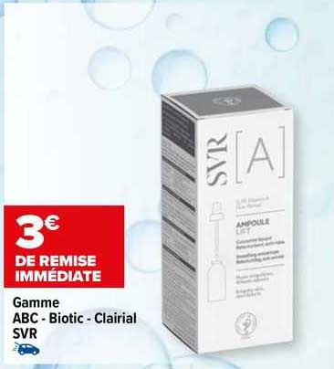 gamme abc - biotic - clairial svr