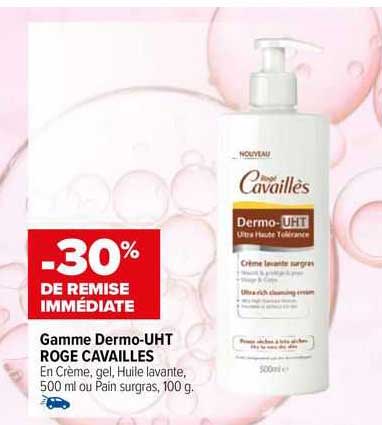 gamme dermo-uht roge cavaillès