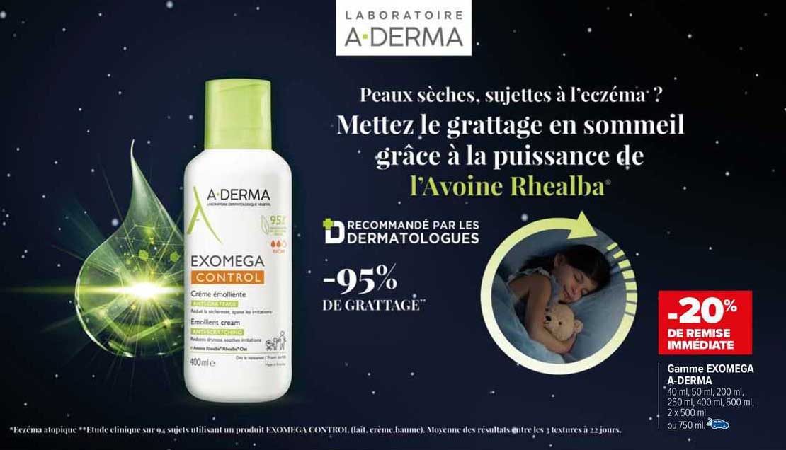 gamme exomega a-derma