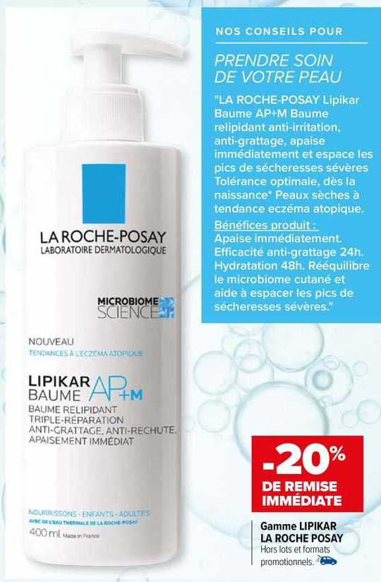 gamme lipikar la roche posay