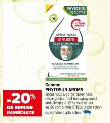 Gamme Phytosun Aroms