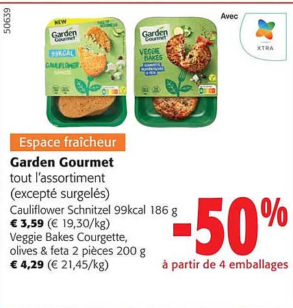 garden gourmet tout l'assortiment