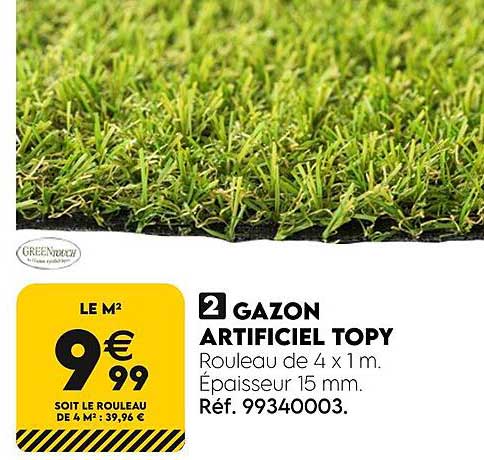 gazon artificiel topy