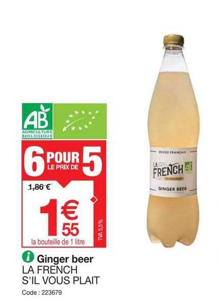ginger beer la french s'il vous plait