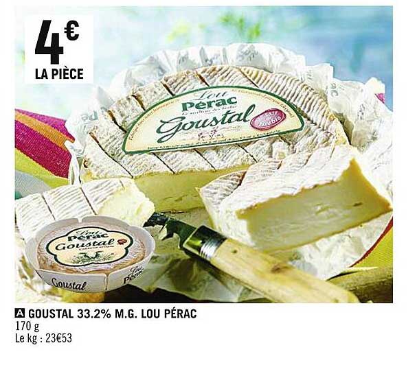 goustal 33,2 % m.g lou pérac