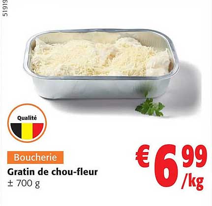 gratin de chou-fleur