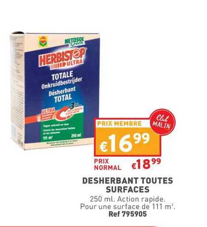 herbistop desherbant toutes surfaces