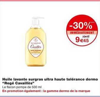 huile lavante surgras ultra haute tolérance dermo "rogé cavaillès"