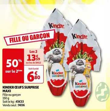 Kinder œufs Surprise Maxi
