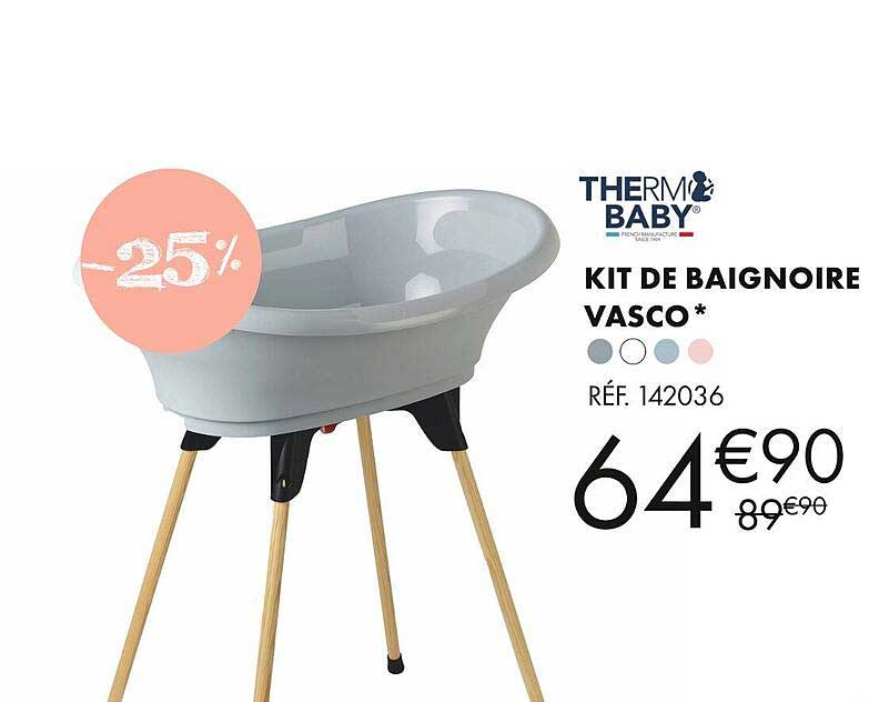 kit de baignoire vasco therm baby