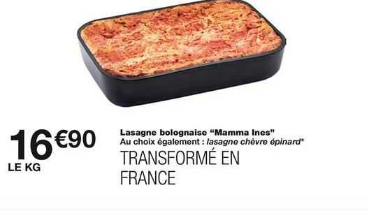 lasagne bolognaise "mamma ines"
