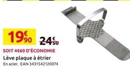 lève plaque à étrier