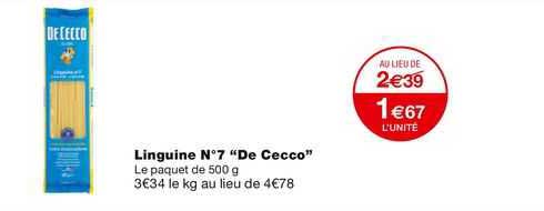 linguine n°7 "de cecco"
