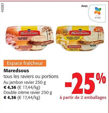 maredsous tous les raviers ou portions