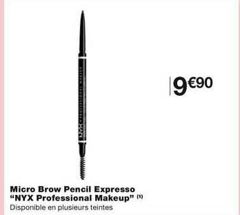 micro brow pencil expresso "nyx professional makeup"