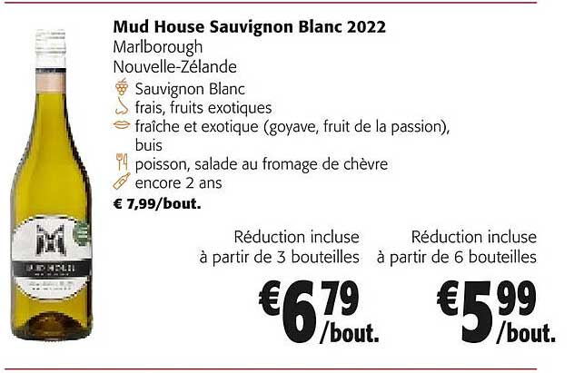 mud house sauvignon blanc 2022