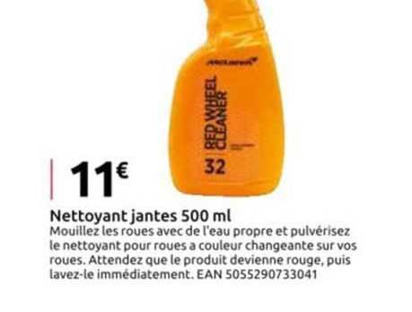 nettoyant jantes 500 ml