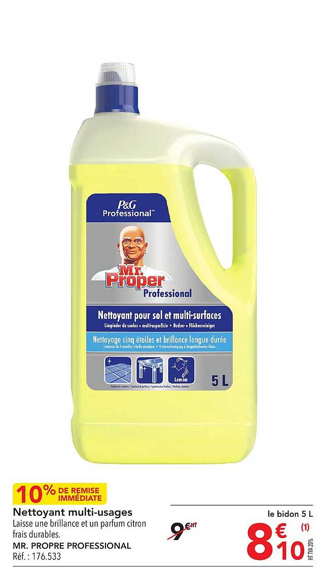 nettoyant multi-usages mr. propre professional
