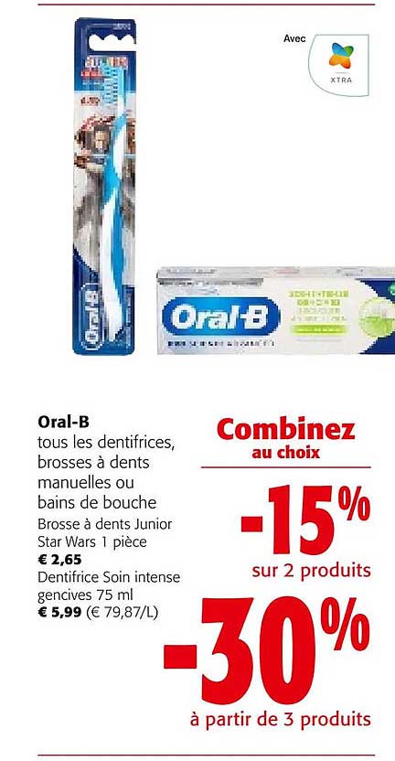 oral-b les dentifrices, brosses à dents manuelles ou bains de bouche
