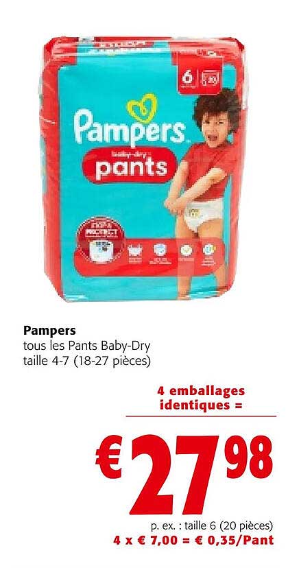 pampers les pants baby-dry