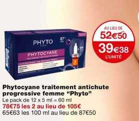 phytocyane traitement antichute progressive femme "phyto"