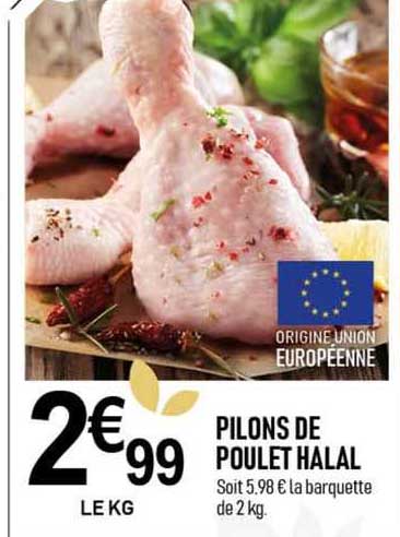 Pilons De Poulet Halal