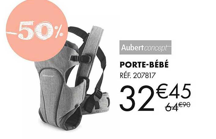 porte-bébé aubert concept