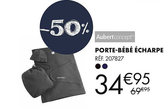 porte-bébé écharpe aubert concept