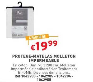 protege-matelas molleton ipermeable