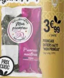 pruneaux entiers 66/77 "non pruneau"