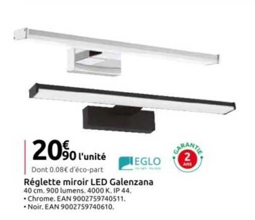 Réglette Miroir Led Galenzana