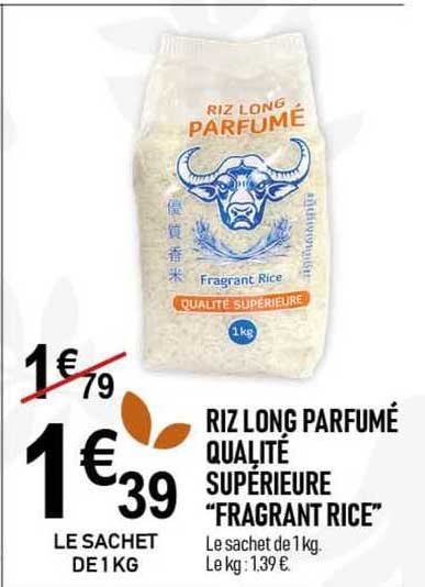 riz long parfumé qualité supérieure "fragrant rice"
