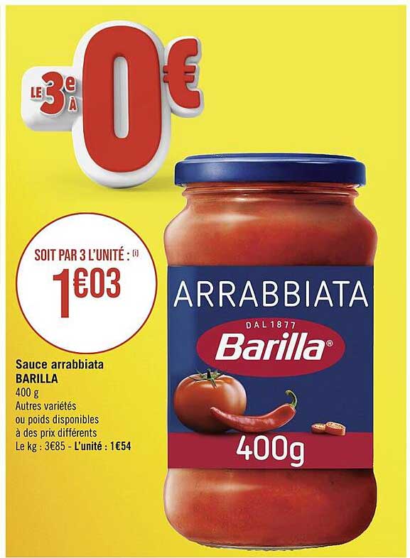 Sauce Arrabbiata Barilla