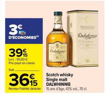 scotch whisky single malt dalwhinnie