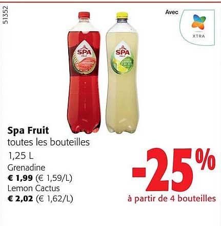 spa fruit toutes les bouteilles