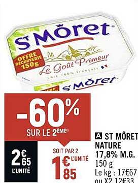 st môret nature 17,8% m.g.