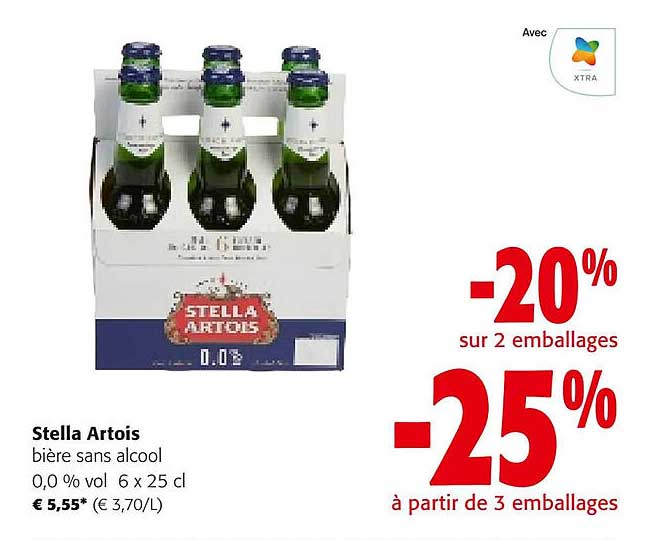 stella artois bière sans alcool