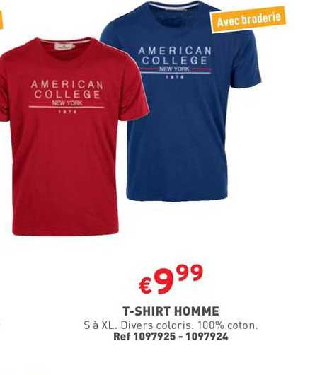 t-shirt homme