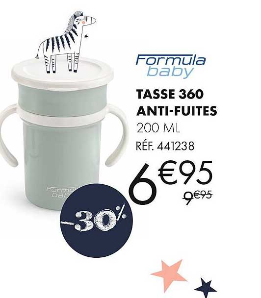 tasse 360 anti-fuites formula baby