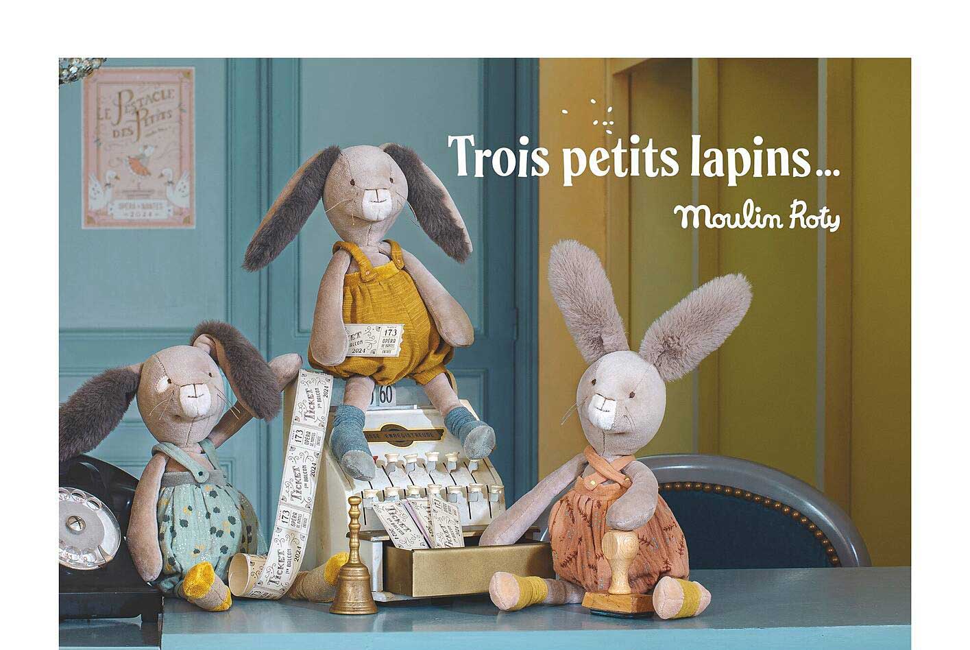trois petits lapins