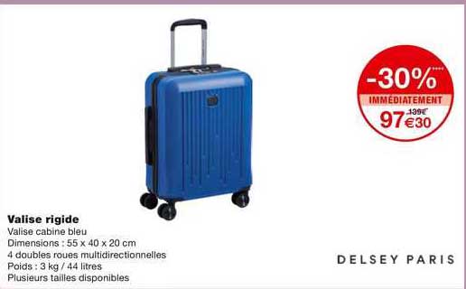valise rigide delsey paris