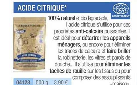 acide citrique