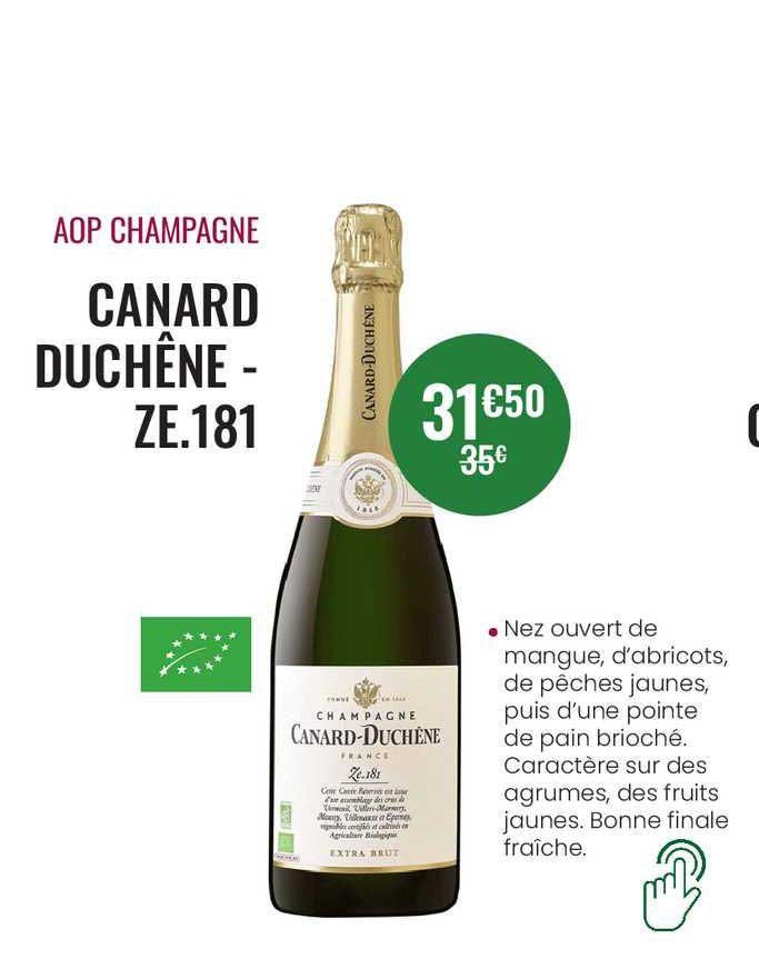 aop champagne canard duchêne - ze.181