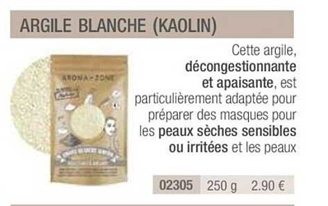Argile Blanche (kaolin)